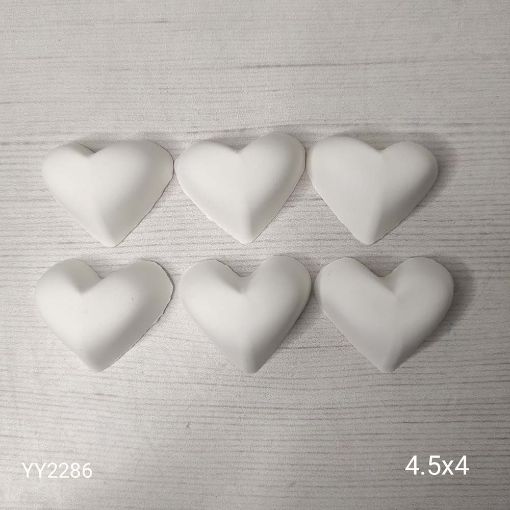 YY2286 6 Lı Kalp Silikon Kalıp YY2286 6 Lı Kalp Silikon Kalıp