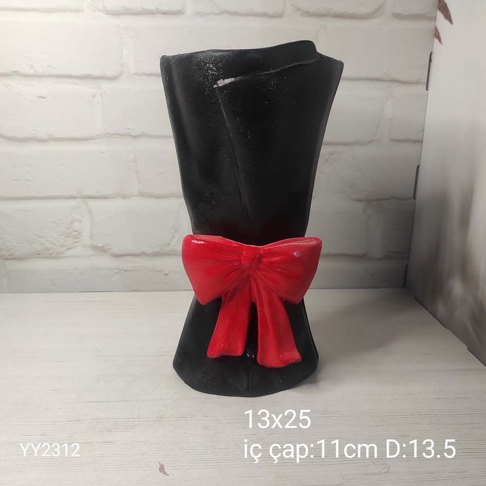 YY2312 Fiyonklu Buket Saksı Silikon Kalıp • El Yapımı Dekoratif Saksı Tasarımları için Hediye Seçeneği!