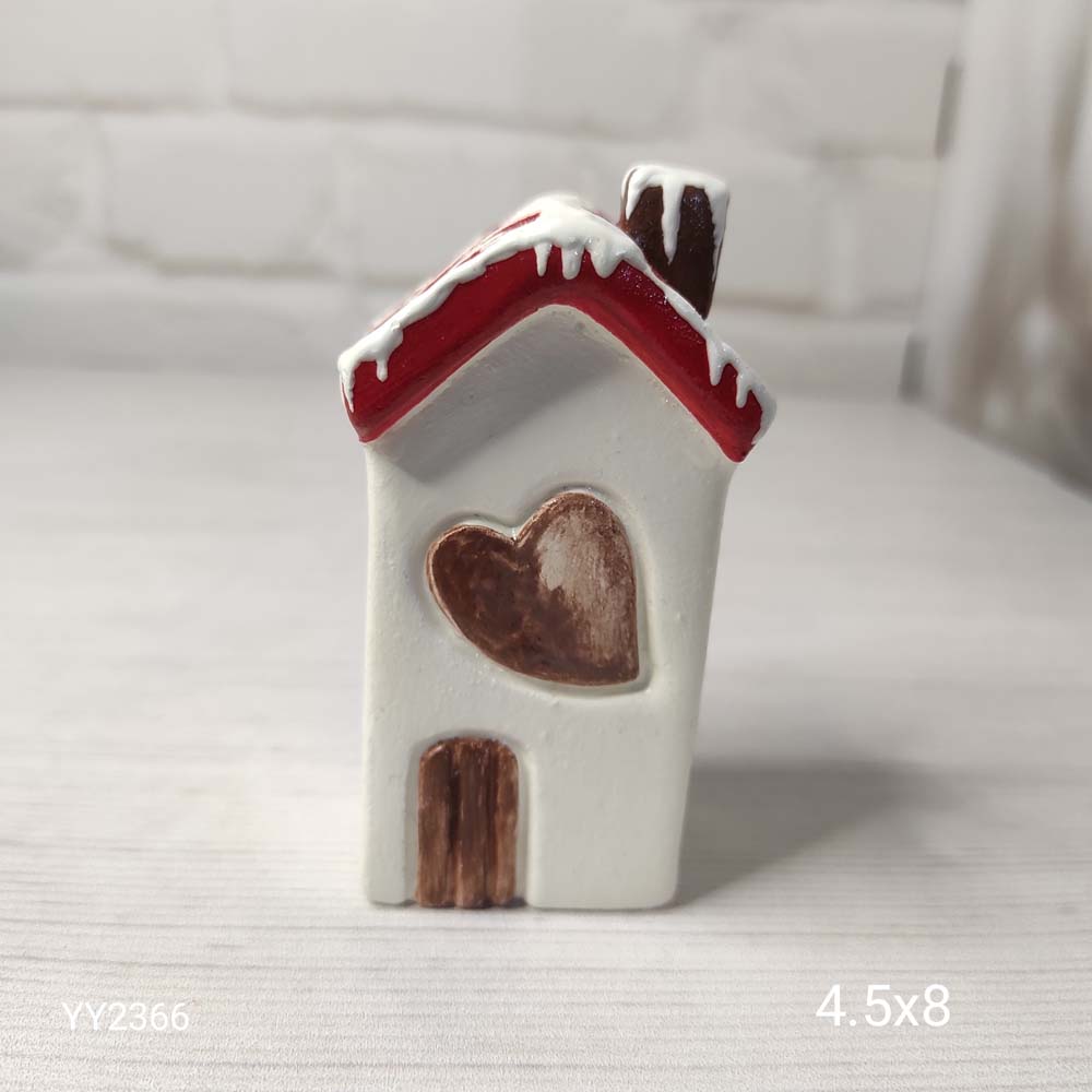 YY2366 Karlı Ev Model 2 Silikon Kalıp