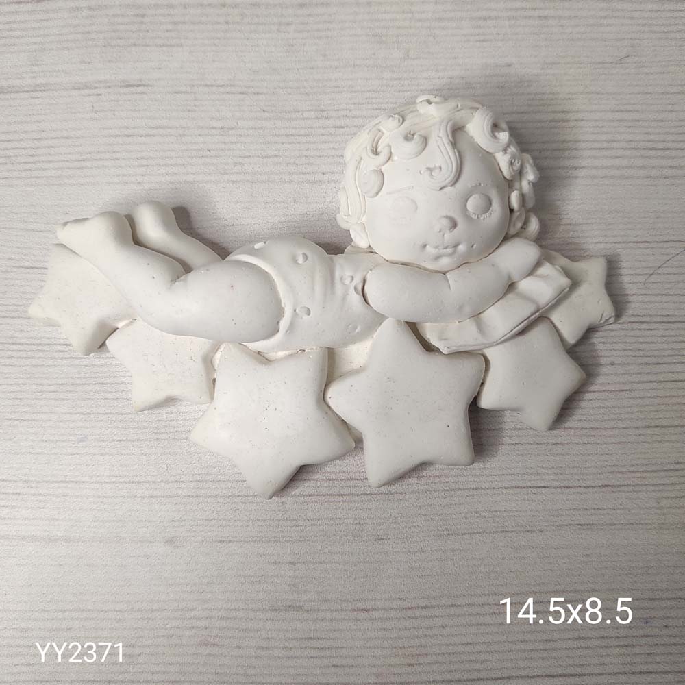 YY2371 Yıldızlar Üzerinde Yatan Erkek Bebek Silikon Kalıp YY2371 Yıldızlar Üzerinde Yatan Erkek Bebek Silikon Kalıp