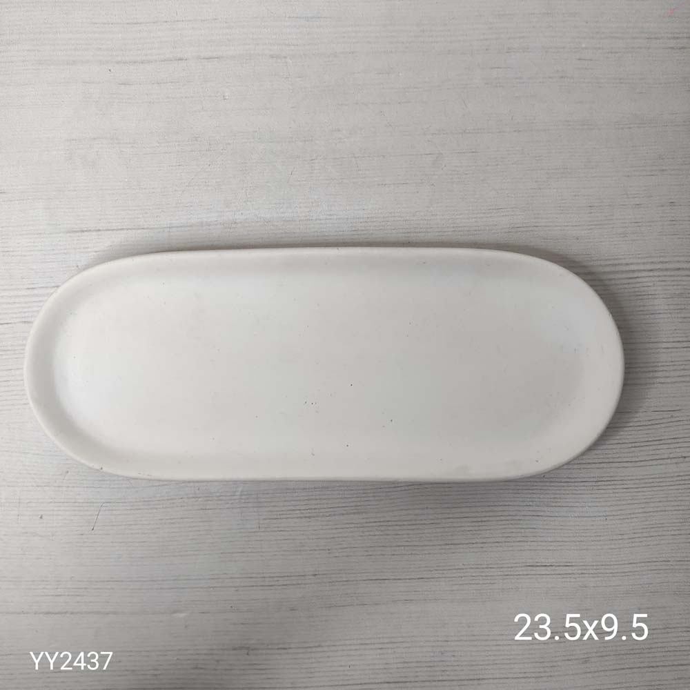 YY2437 Oval Tabak Kenarı Kıvrık 23.5Cm Silikon Kalıp YY2437 Oval Tabak Kenarı Kıvrık 23.5Cm Silikon Kalıp