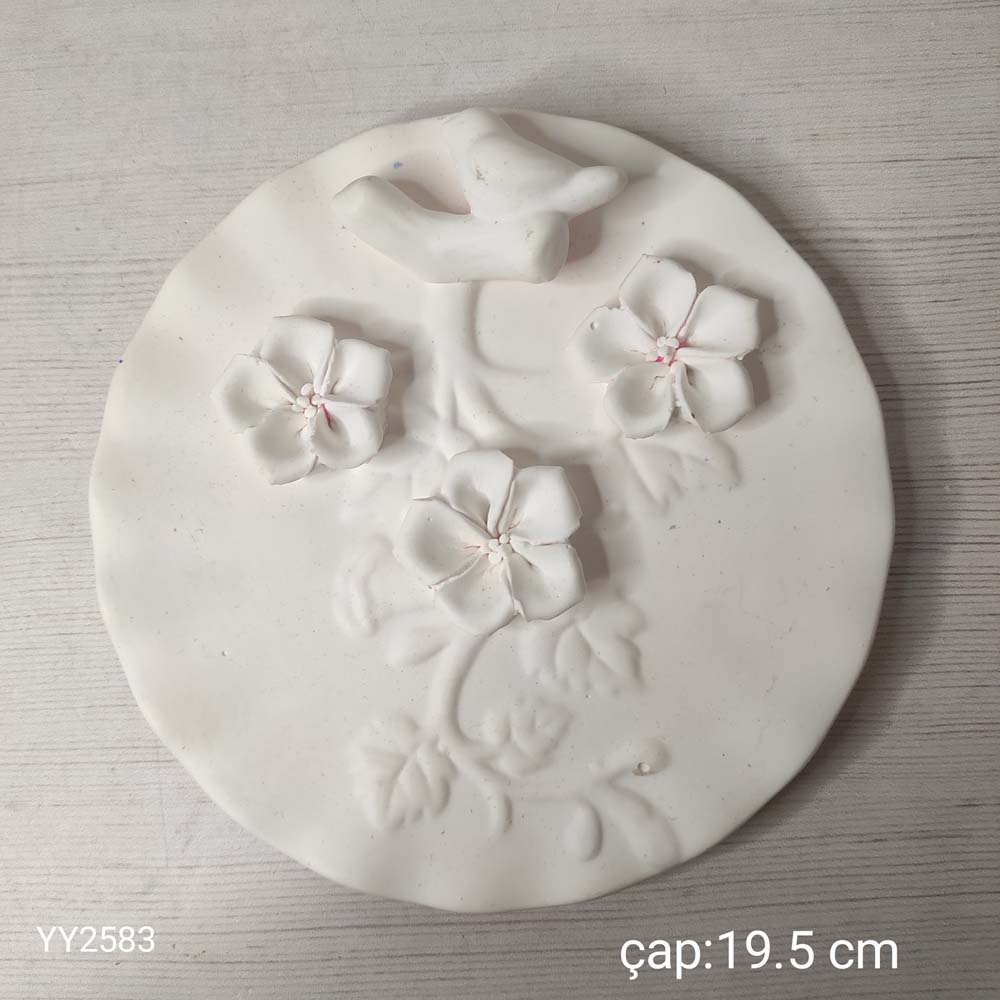 YY2583 Çiçek Dekoratif Tabak Silikon Kalıp YY2583 Çiçek Dekoratif Tabak Silikon Kalıp