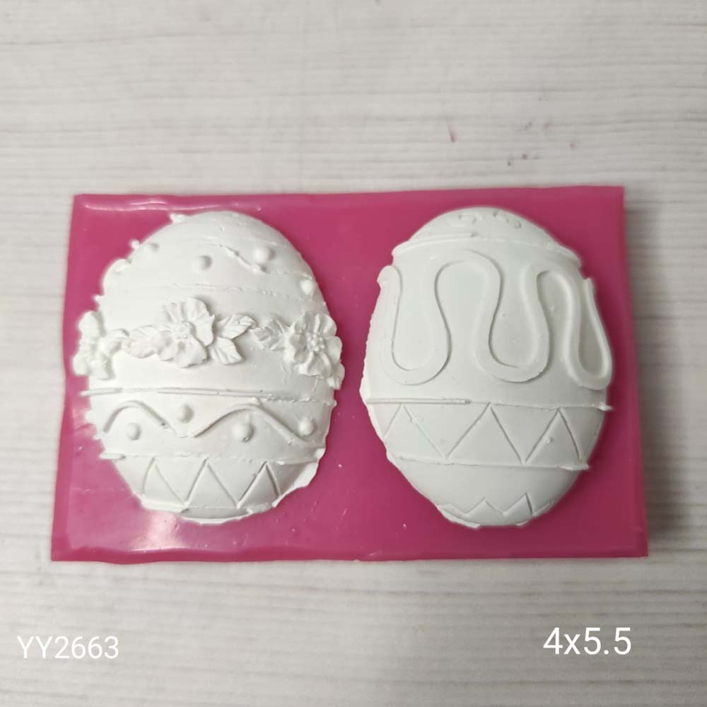 YY2663 Yumurta Desenli 2D Silikon Kalıp YY2663 Yumurta Desenli 2D Silikon Kalıp
