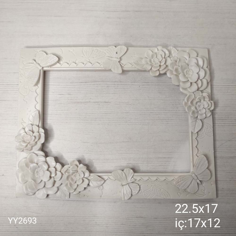 YY2693 Dört Kelebekli Çiçekli Çerçeve 17Cm Silikon Kalıp YY2693 Dört Kelebekli Çiçekli Çerçeve 17Cm Silikon Kalıp