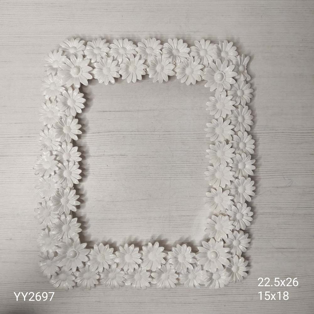 YY2697 Papatya Çerçeve 26Cm Silikon Kalıp YY2697 Papatya Çerçeve 26Cm Silikon Kalıp