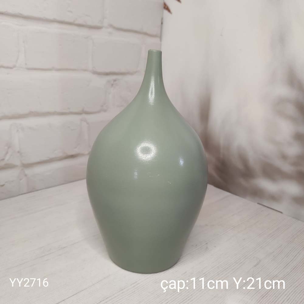 YY2716 Şişirme Vazo 21Cm Silikon Kalıp