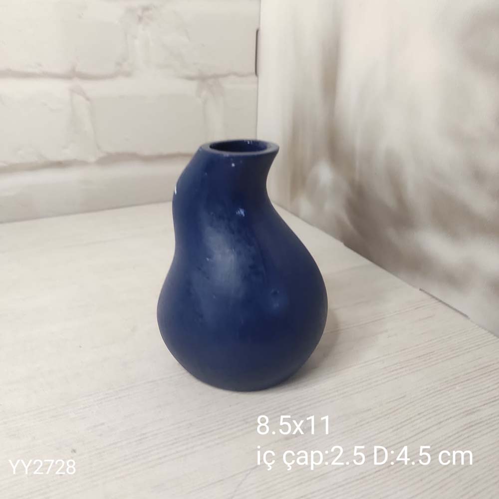 YY2728 Eğri Vazo S 11Cm Silikon Kalıp
