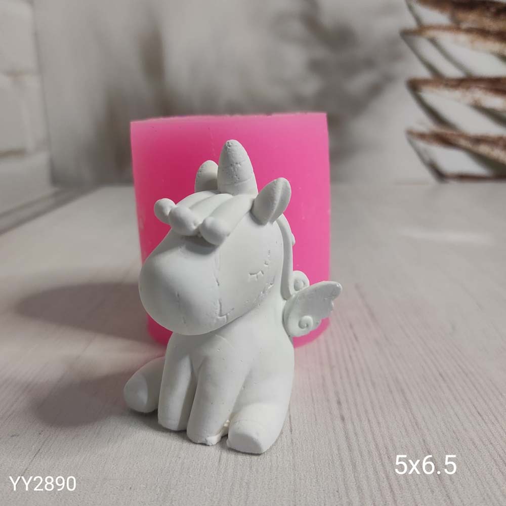 YY2890 Unıcorn 5X6.5 Silikon Kalıp YY2890 Unıcorn 5X6.5 Silikon Kalıp