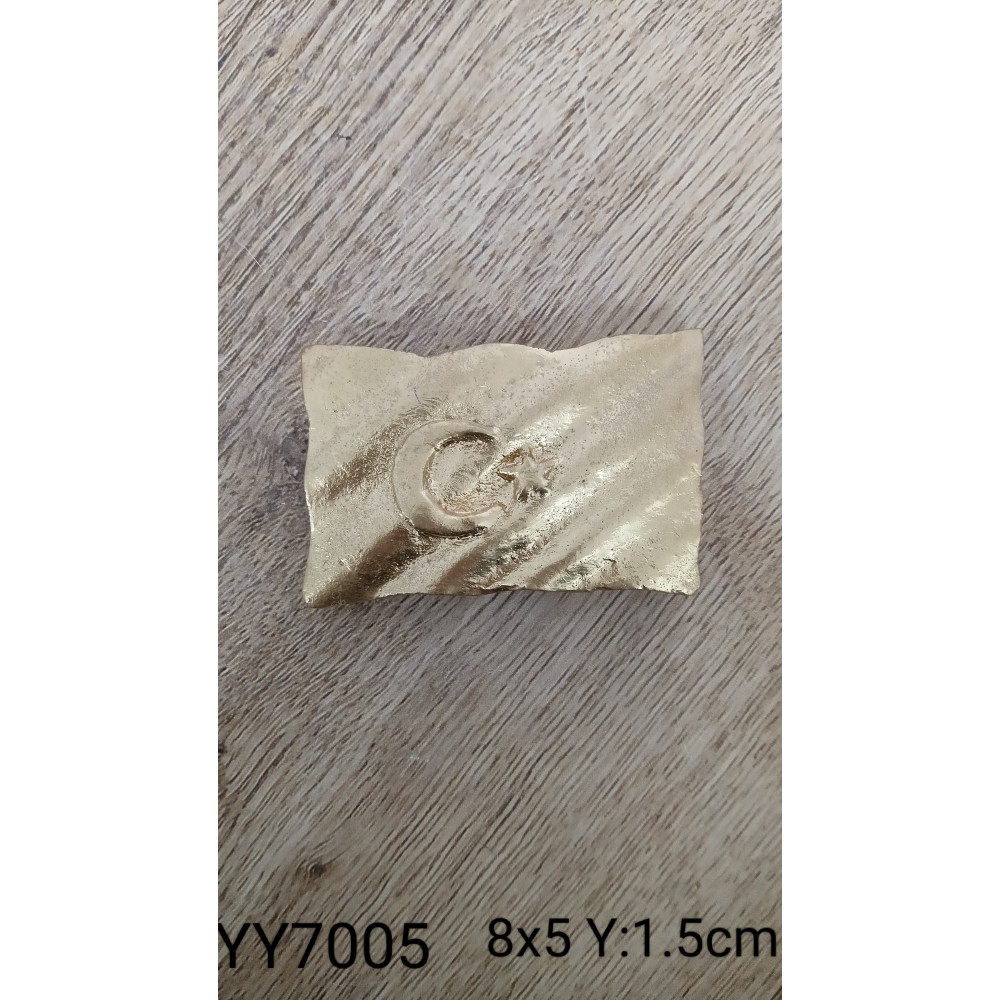YY7005 Dalgalanan Türk Bayrağı Silikon Kalıp YY7005 Dalgalanan Türk Bayrağı Silikon Kalıp