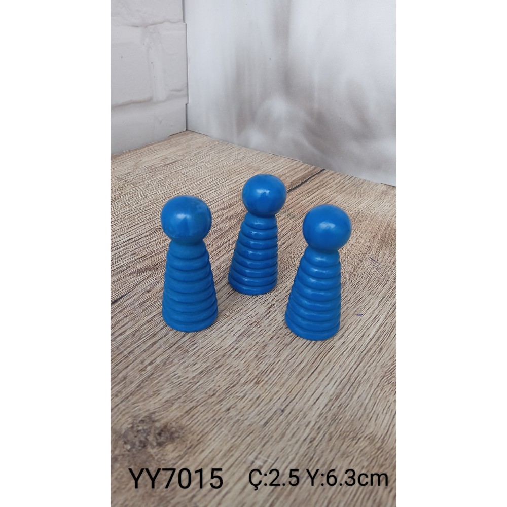 YY7015 Piyon Mum Silikon Kalıp YY7015 Piyon Mum Silikon Kalıp