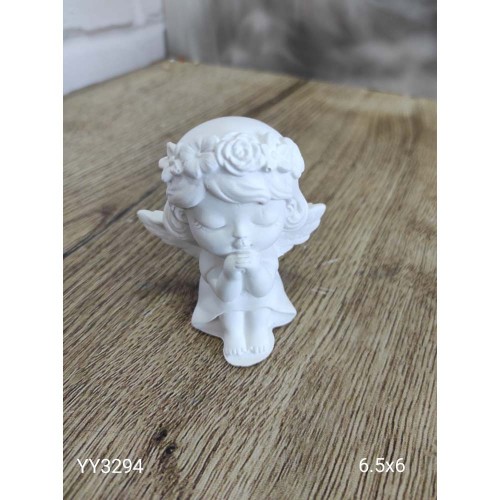 YY3294 MELEK KIZ MUMLUK BİBLO SİLİKON KALIP: ANLAMLI VE GÜZEL BİR HEDİYE!