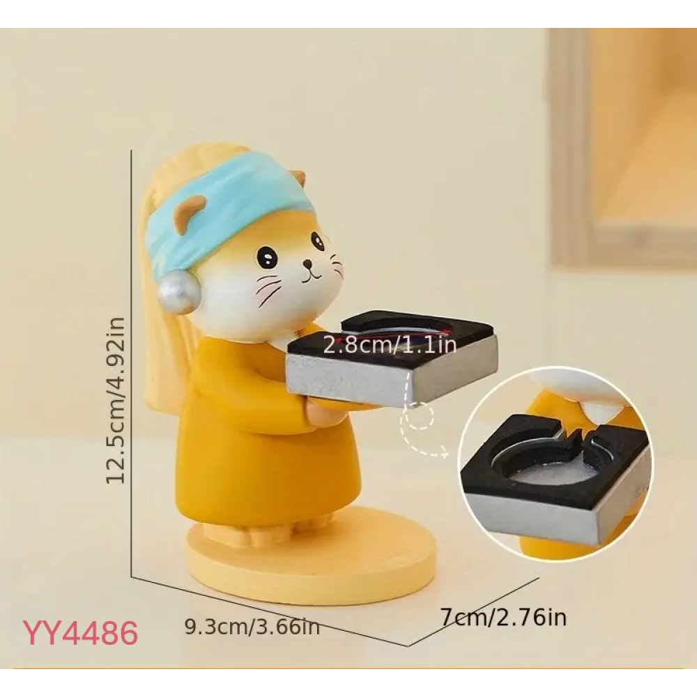 YY4486 Kedi Mumluk Biblo Silikon Kalıp: Sevimliliği ve Fonksiyonelliği Bir Arada Sunan Anlamlı Hediye!