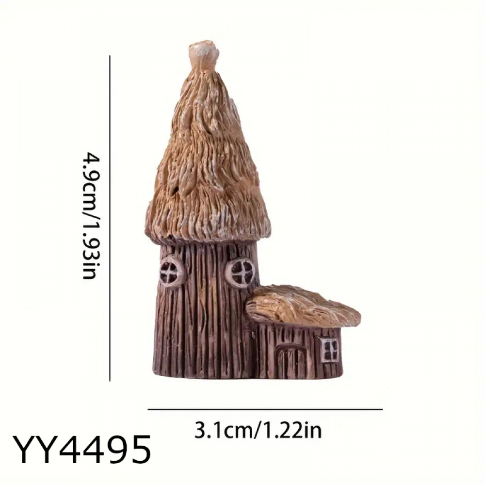 YY4495  Minyatür Peri Bahçesi Evi Silikon Kalıp: Hayal Gücünün Yolculuğu!