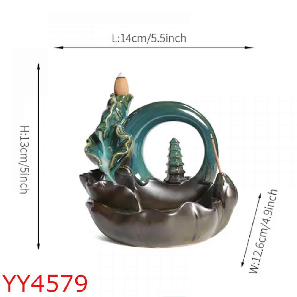 YY4579 - TASARIM GERİ AKIŞ TÜTSÜLÜK - SİLİKON KALIP 