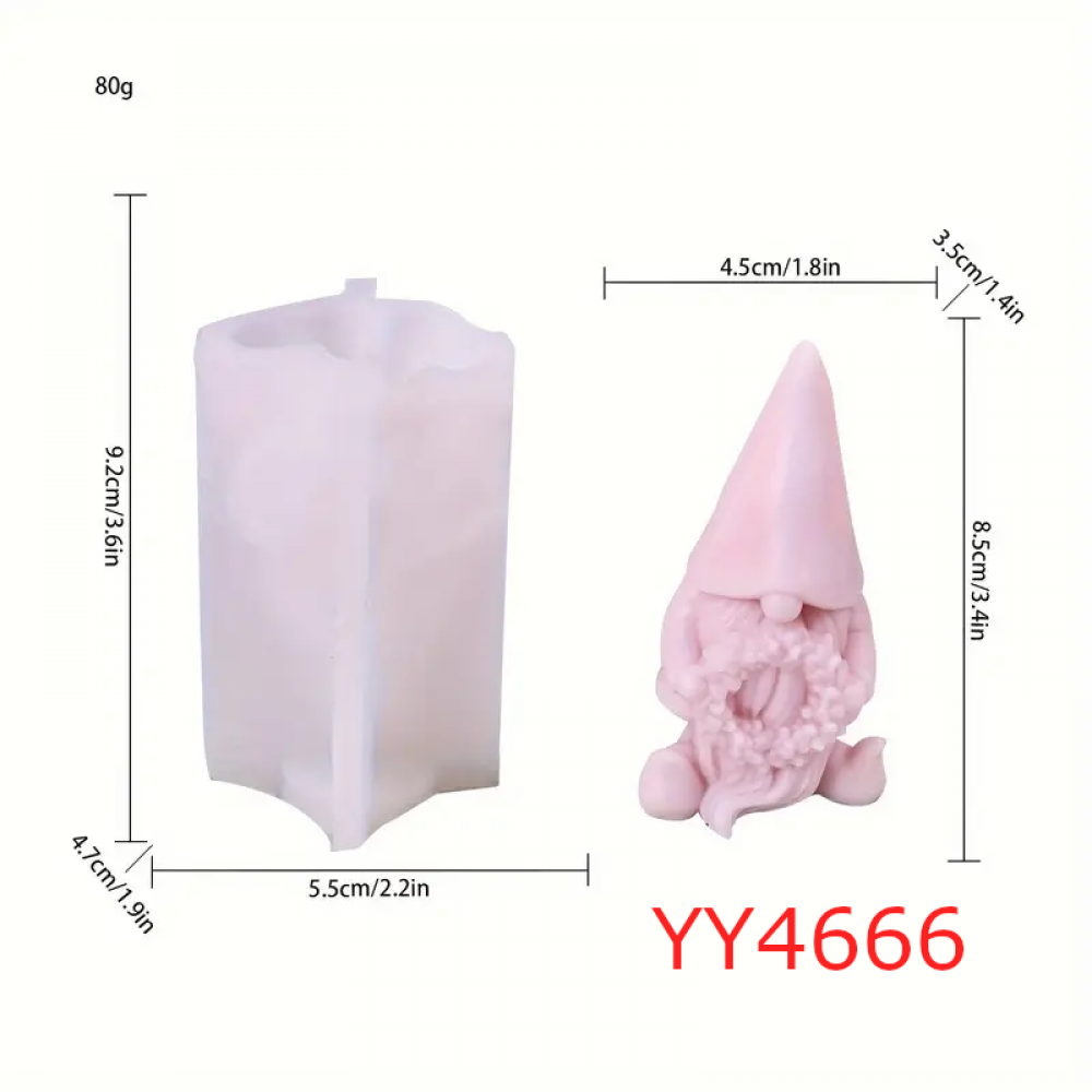 YY4666 - ÇELENKLİ CÜCE - SİLİKON KALIP YY4666 - ÇELENKLİ CÜCE - SİLİKON KALIP