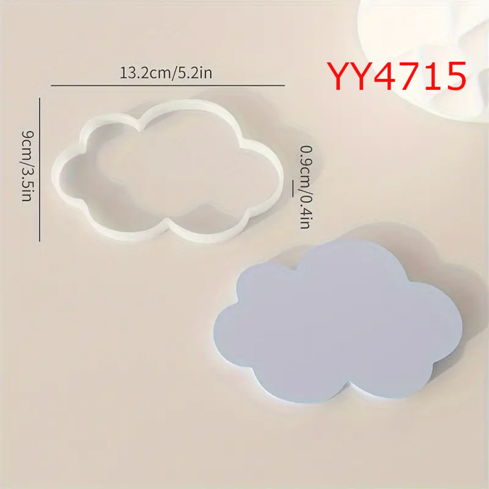 YY4715 - BULUT TABANLIK - SİLİKON KALIP YY4715 - BULUT TABANLIK - SİLİKON KALIP