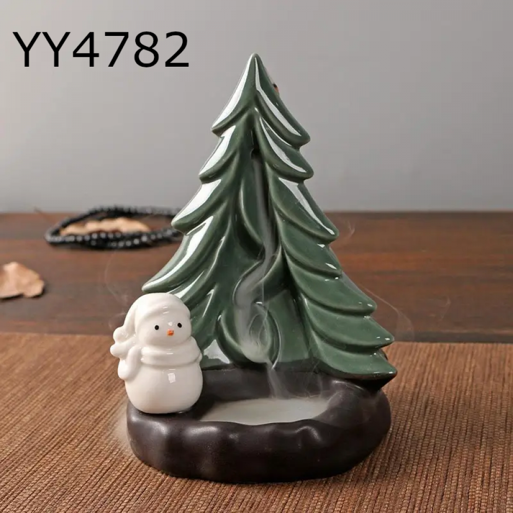 YY4782 Kardan Adamlı Noel Ağacı Tütsülük Silikon Kalıp – Yeni Yılın Büyüsünü Taşıyan Şık Hediye! YY4782 Kardan Adamlı Noel Ağacı Tütsülük Silikon Kalıp – Yeni Yılın Büyüsünü Taşıyan Şık Hediye!