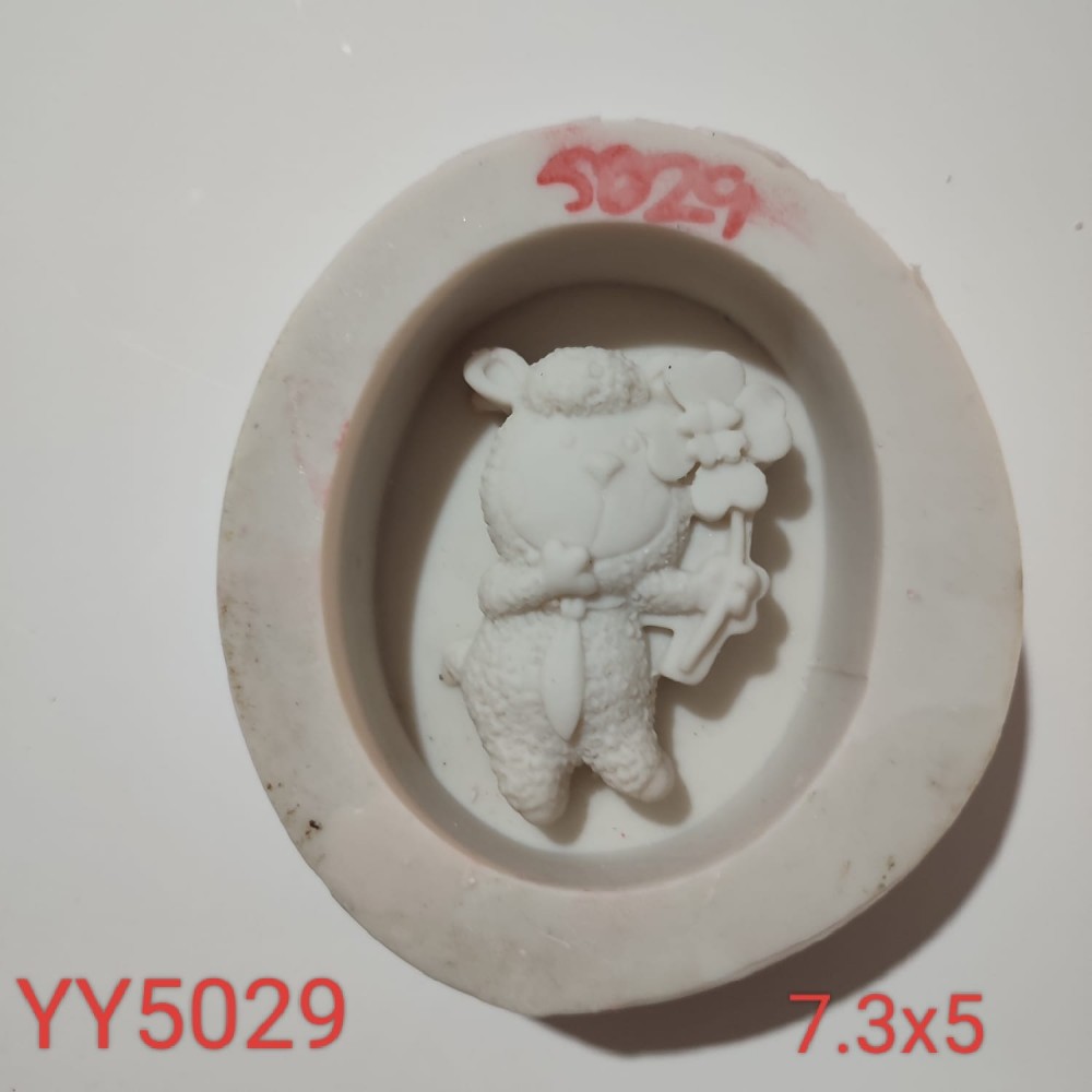  YY5029 - ÇİÇEKLİ KIZ - SİLİKON KALIP