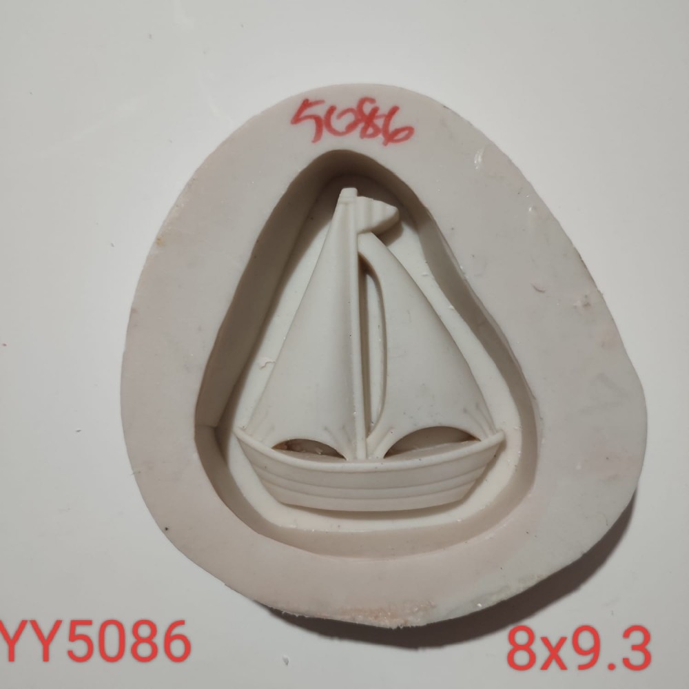 YY5086 - YELKENLİ TEKNE - SİLİKON KALIP