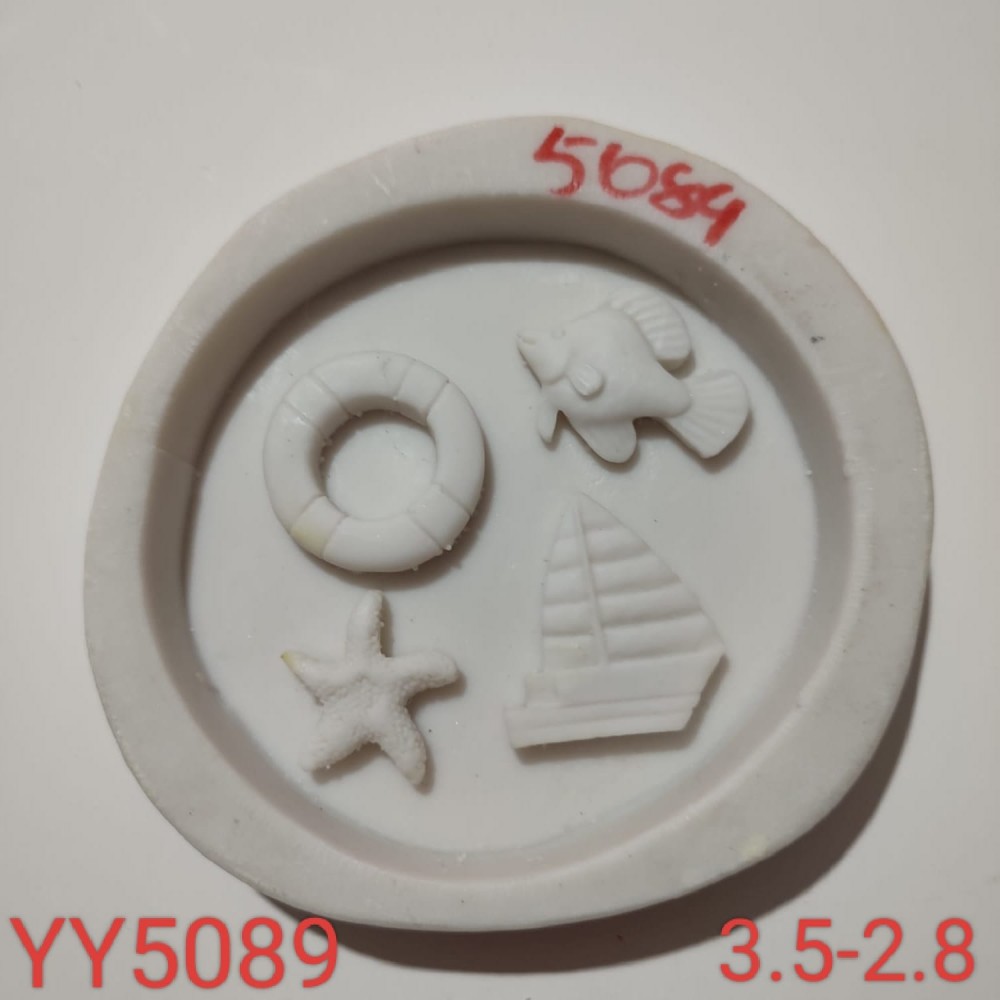 YY5089 - ÇOKLU DENİZ TEMALI FİGÜRLER - SİLİKON KALIP 