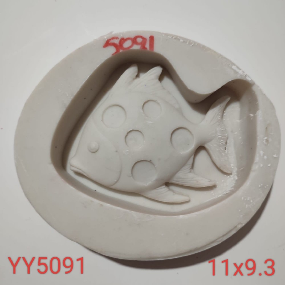 YY5091 - BENEKLİ BALIK - SİLİKON KALIP