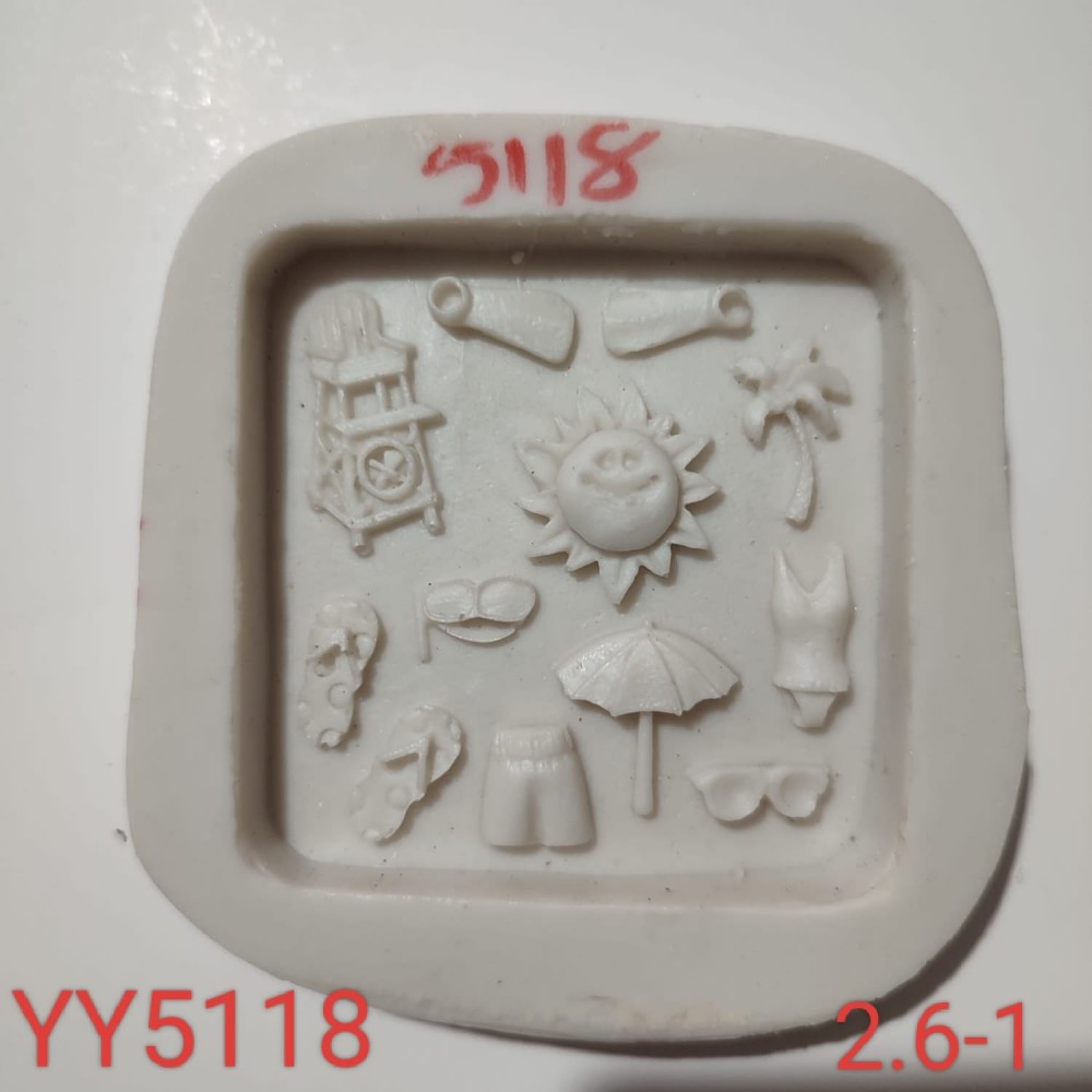 YY5118 - PLAJ MALZEMELERİ - SİLİKON KALIP