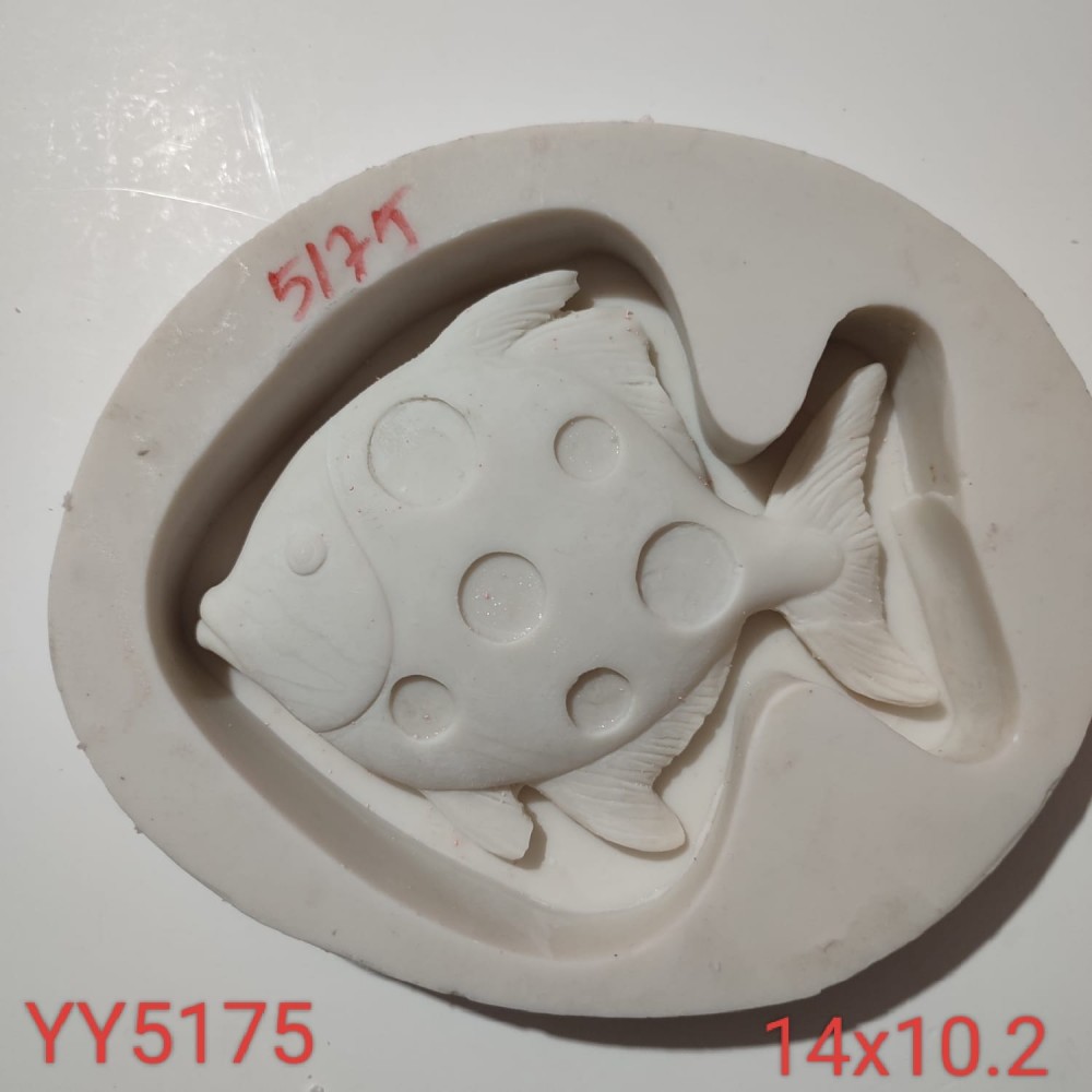YY5175 - BENEKLİ BALIK - SİLİKON KALIP