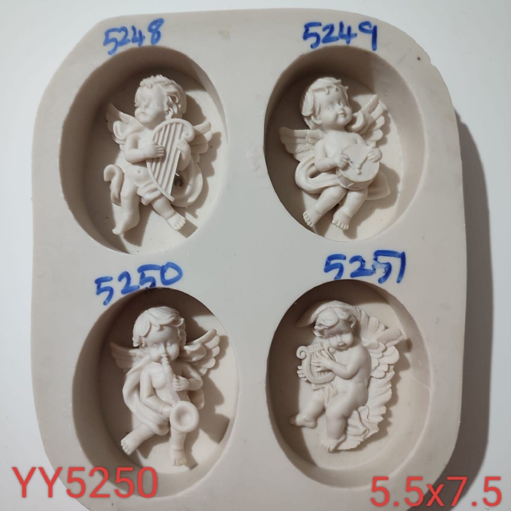 YY5250 - ENSTRÜMAN ÇALAN MELEK KIZ - SİLİKON KALIP YY5250 - ENSTRÜMAN ÇALAN MELEK KIZ - SİLİKON KALIP