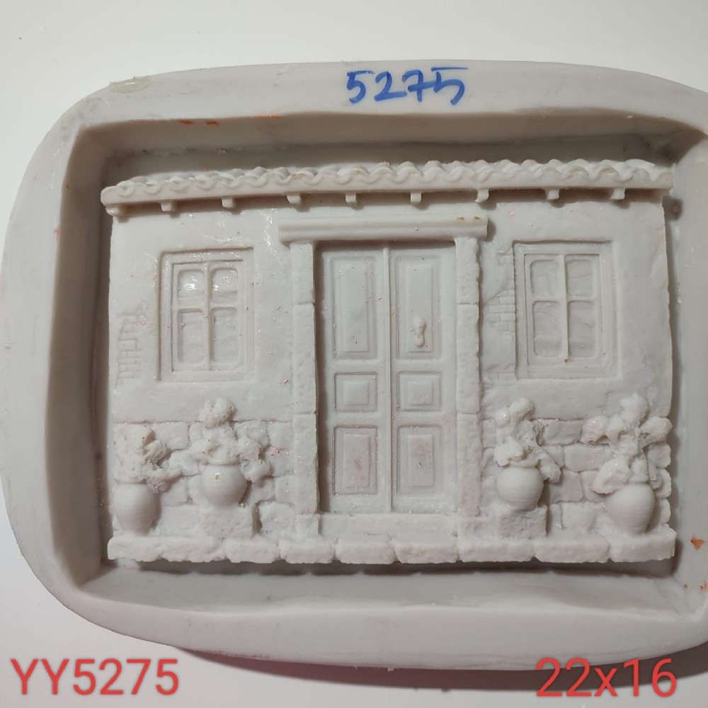 YY5275 - EV ÖN CEPHE - SİLİKON KALIP YY5275 - EV ÖN CEPHE - SİLİKON KALIP