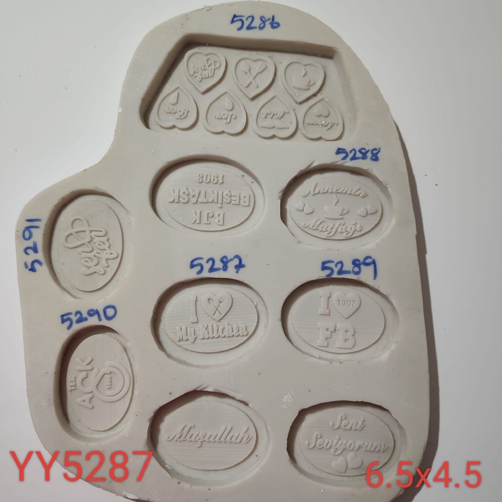YY5287 - MY KİTCHEN - SİLİKON KALIP YY5287 - MY KİTCHEN - SİLİKON KALIP