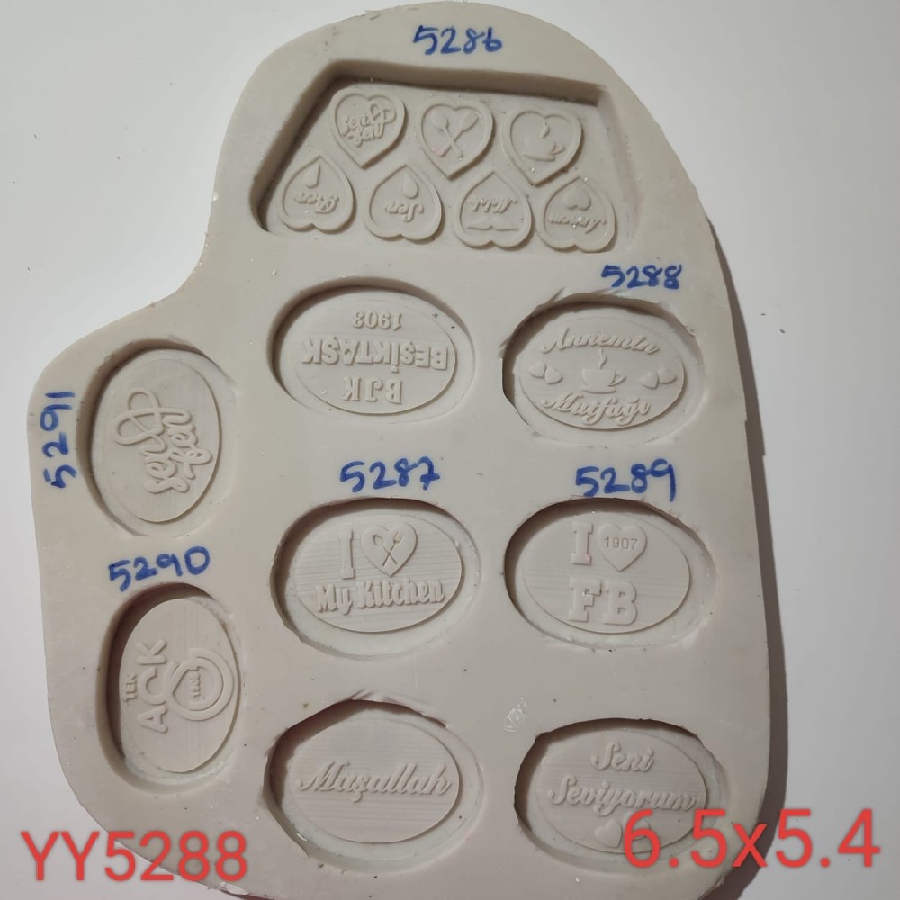 YY5288 - ANNEMİN MUTFAĞI - SİLİKON KALIP YY5288 - ANNEMİN MUTFAĞI - SİLİKON KALIP