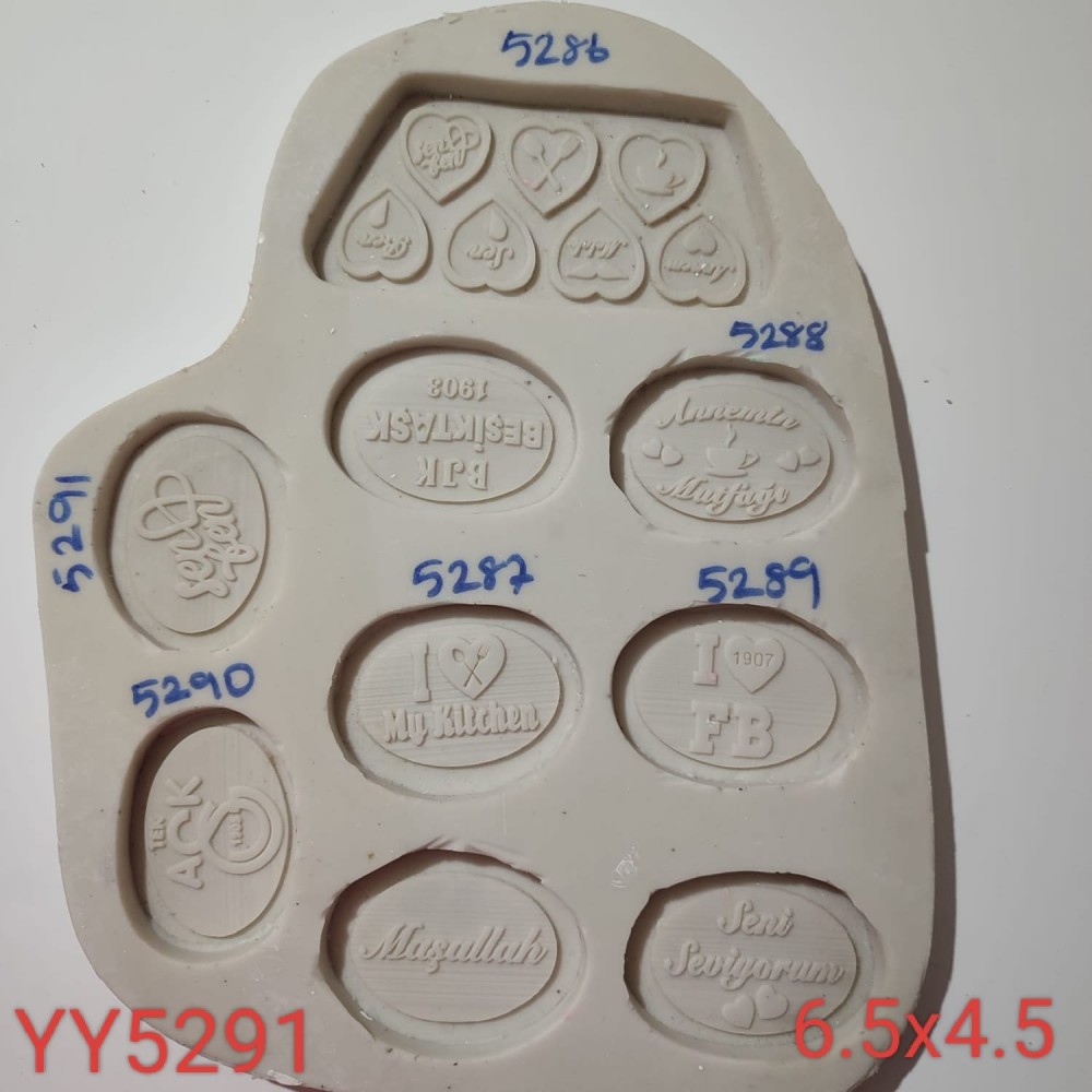 YY5291 - SEN VE BEN - SİLİKON KALIP YY5291 - SEN VE BEN - SİLİKON KALIP