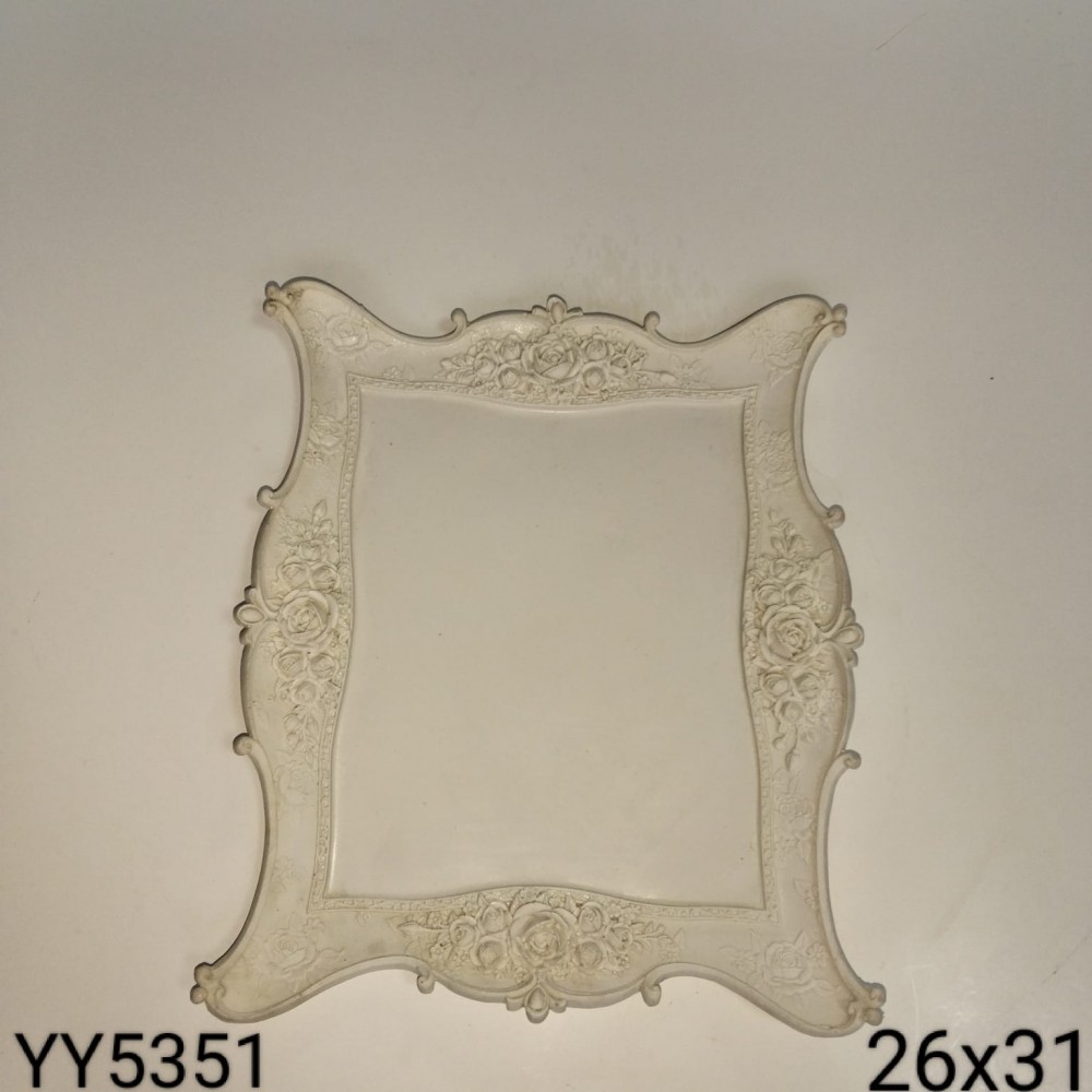 YY5351 - GÜL TASARIMLI ÇERÇEVE - TEPSİ - SİLİKON KALIP YY5351 - GÜL TASARIMLI ÇERÇEVE - TEPSİ - SİLİKON KALIP