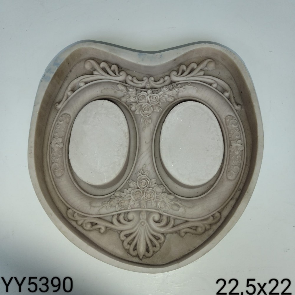 YY5390 - DEKORATİF İKİ ÇERÇEVE - SİLİKON KALIP YY5390 - DEKORATİF İKİ ÇERÇEVE - SİLİKON KALIP