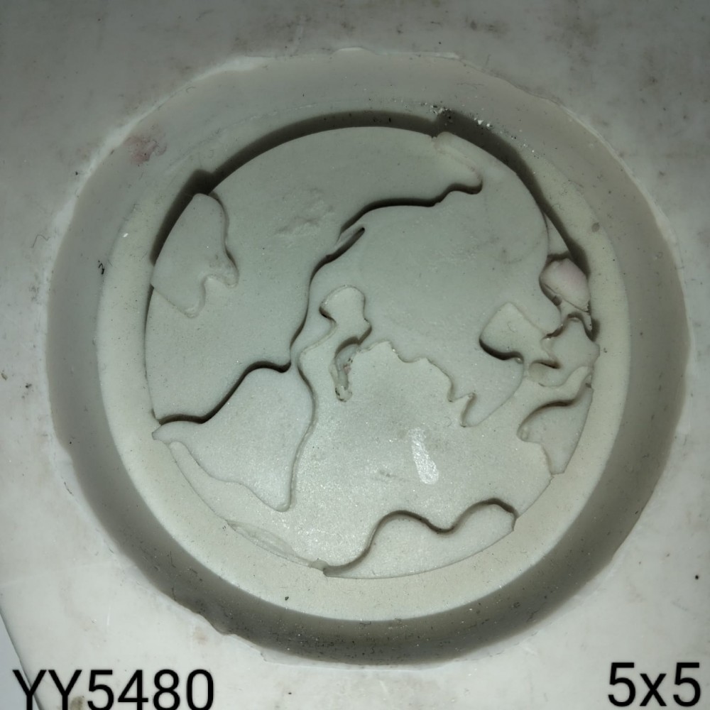 YY5480 - DÜNYA MAGNET - SİLİKON KALIP